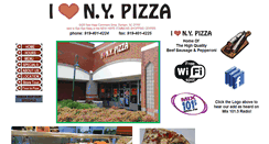 Desktop Screenshot of ilovenypizza.net